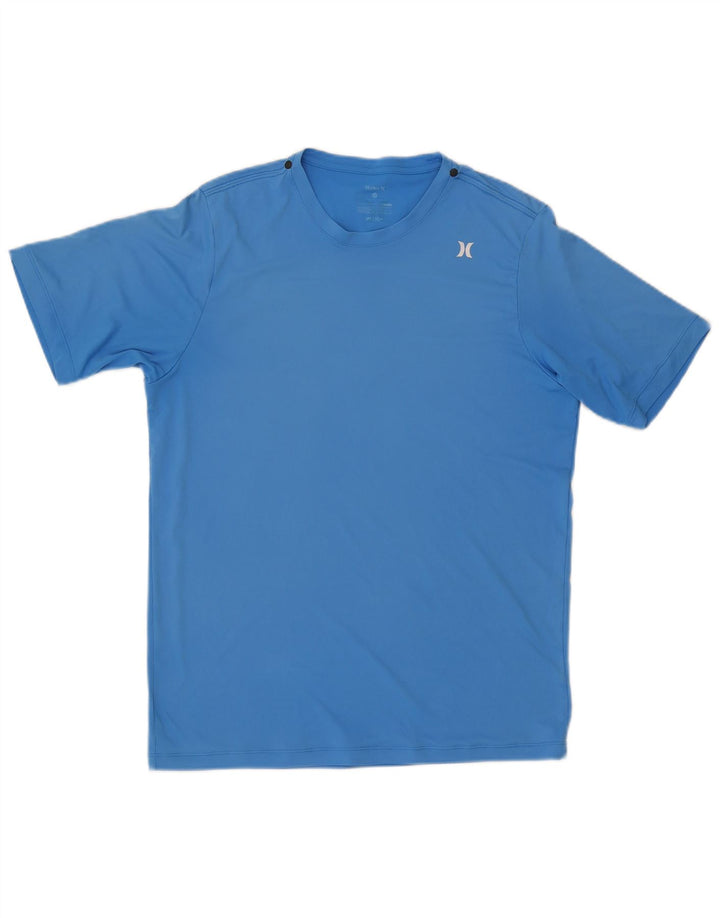 Hurley Herren T-Shirt Top Large Blau