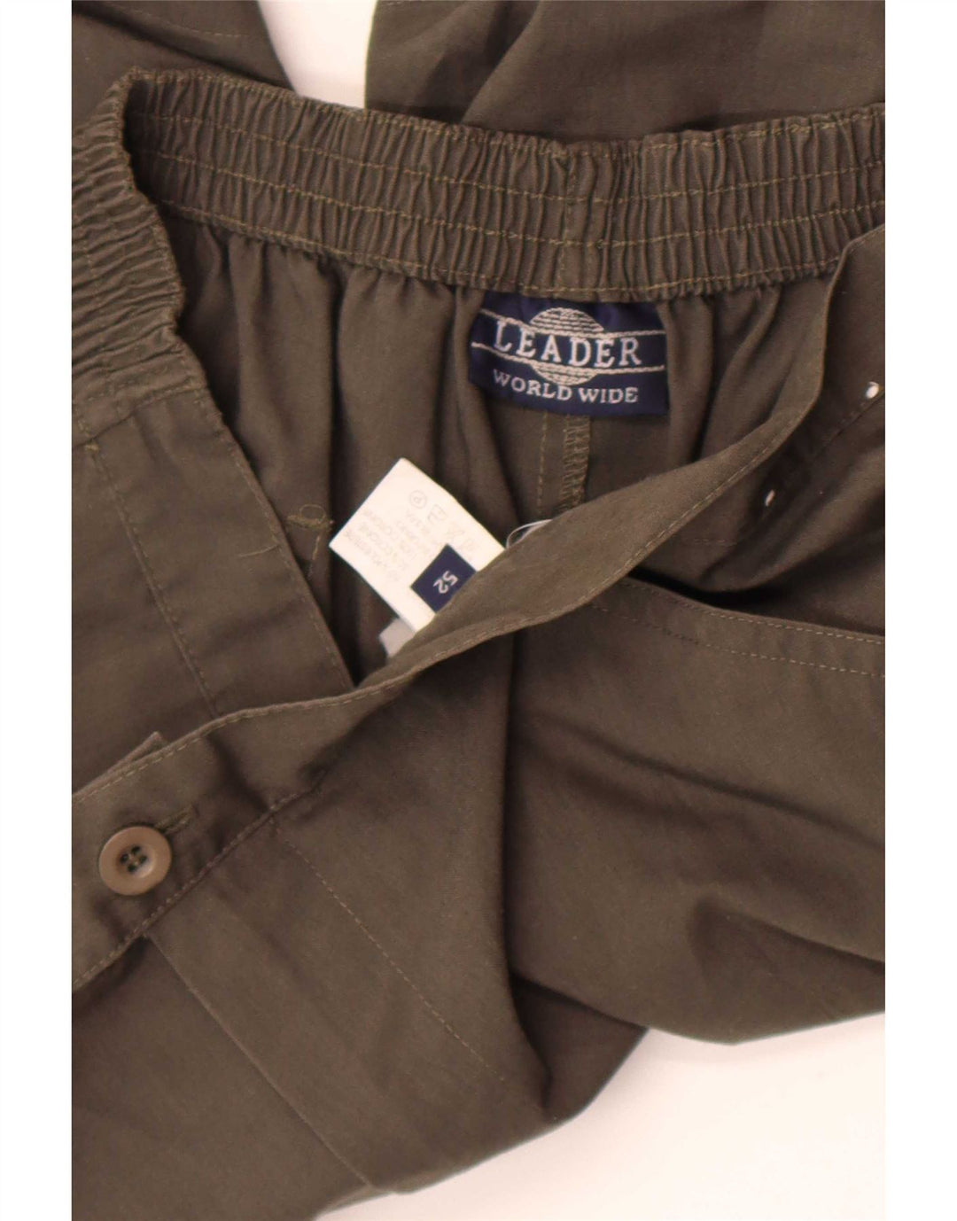Leader Herren-Freizeitshorts W34, groß, Khaki, Polyester