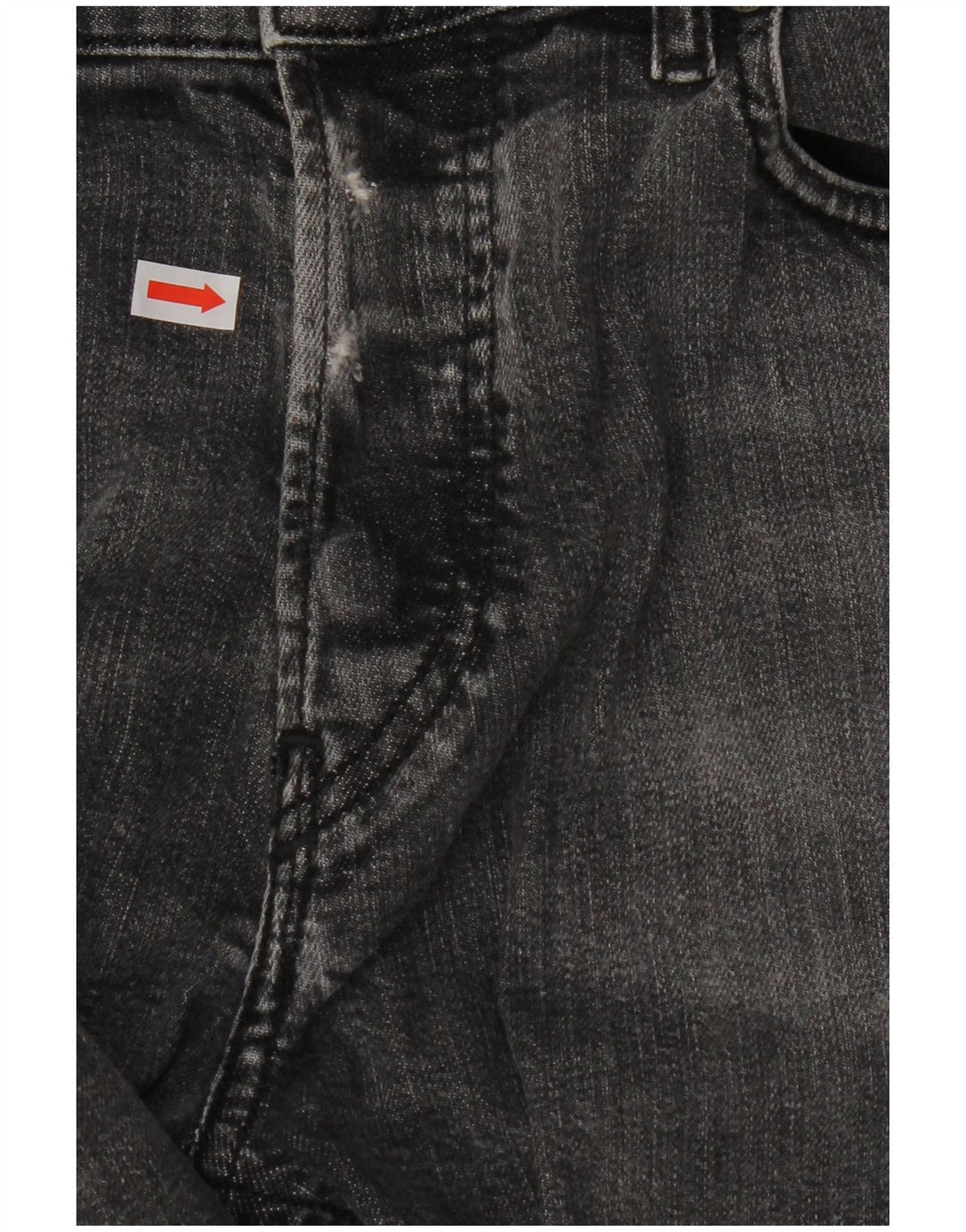 DIESEL Herren D-Luster Slim Jeans W32 L32 Graue Baumwolle
