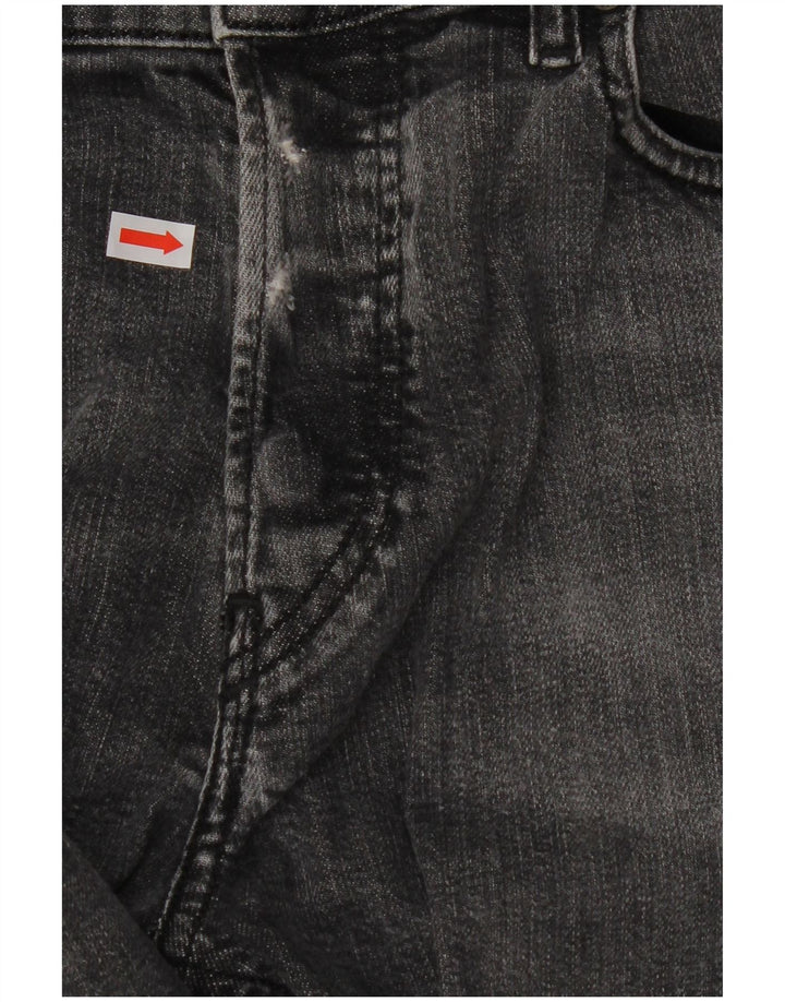 DIESEL Herren D-Luster Slim Jeans W32 L32 Graue Baumwolle