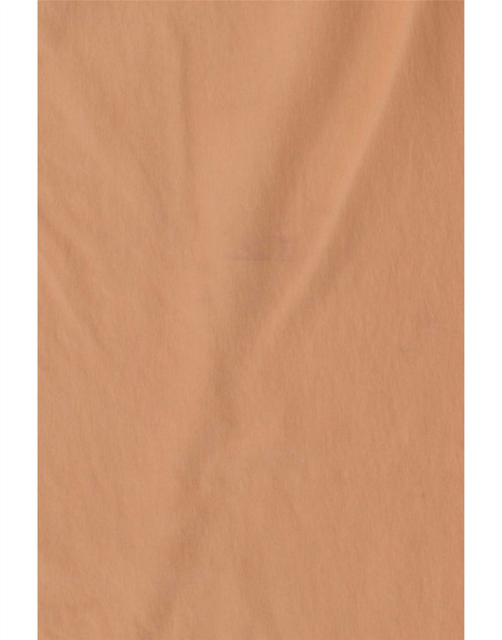 Vintage Damen Ärmelloses Blusentop UK 12 Mittelrosa Seide