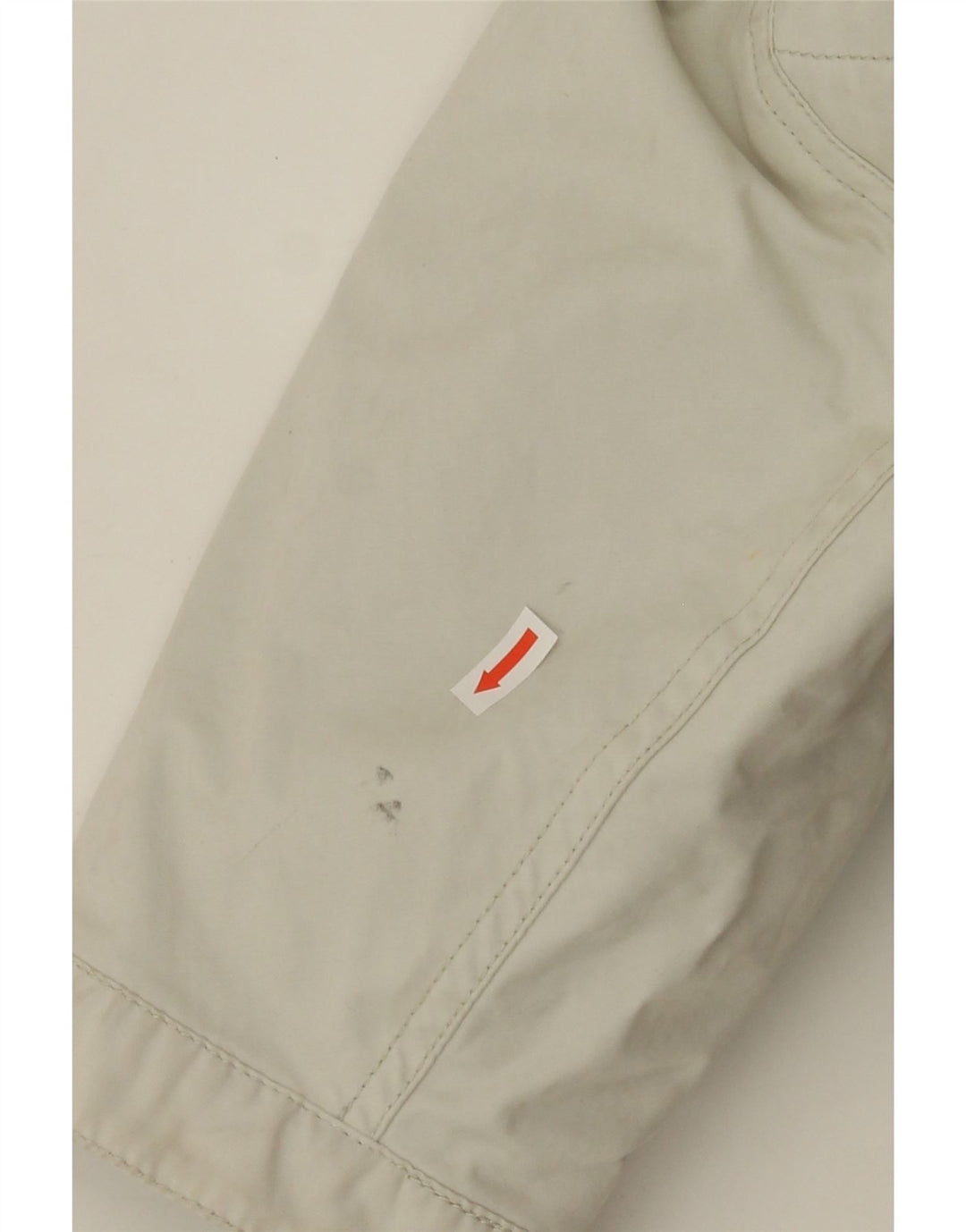 PREXPORT Mens Racer Jacket UK 42 XL White Colourblock Polyester Vintage Prexport and Second-Hand Prexport from Messina Hembry 