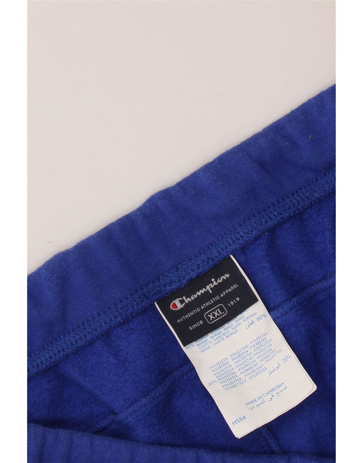 CHAMPION Womens Tracksuit Trousers Joggers 2XL Blue Cotton Vintage Champion and Second-Hand Champion from Messina Hembry 