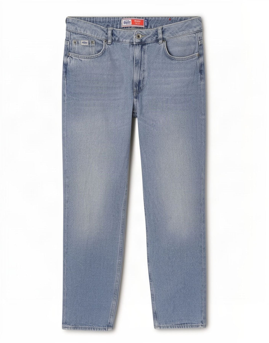 Superdry Herren Ruby Slim Capri Jeans W30 L23 Blaue Baumwolle