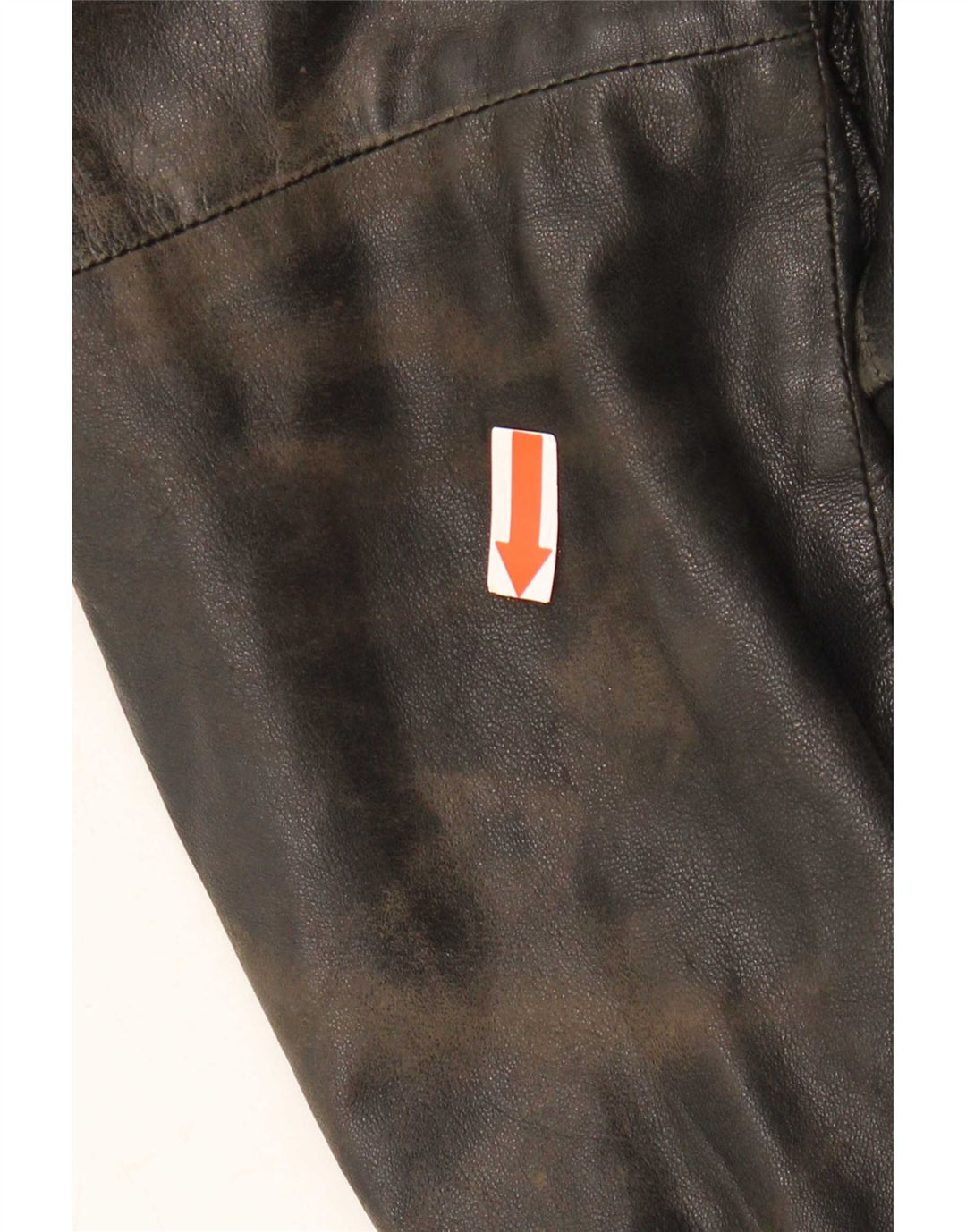 Vintage Herren Lederjacke UK 40 Large Schwarz