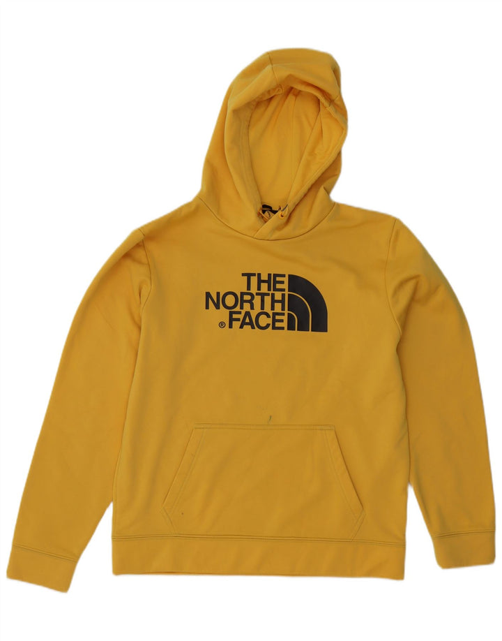 The North Face Herren-Kapuzenpullover mit Grafik, mittelgelbes Polyester