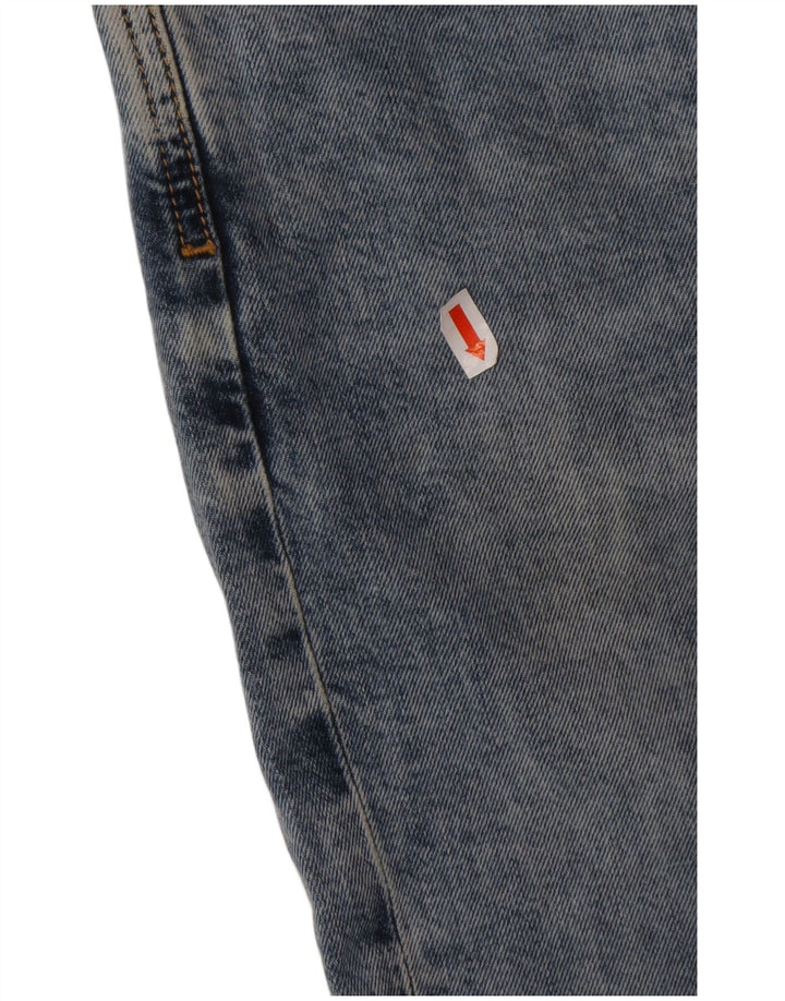 Diesel Herren Straight Jeans W31 L27 Blaue Baumwolle