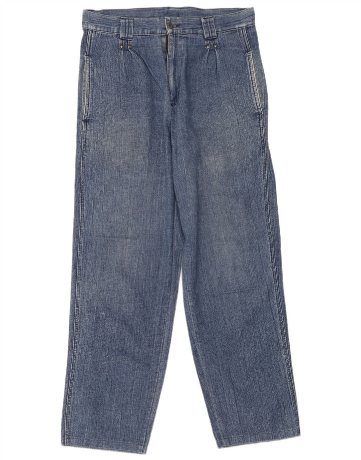 Carrera Herren Straight Jeans W34 L30 Blaue Baumwolle