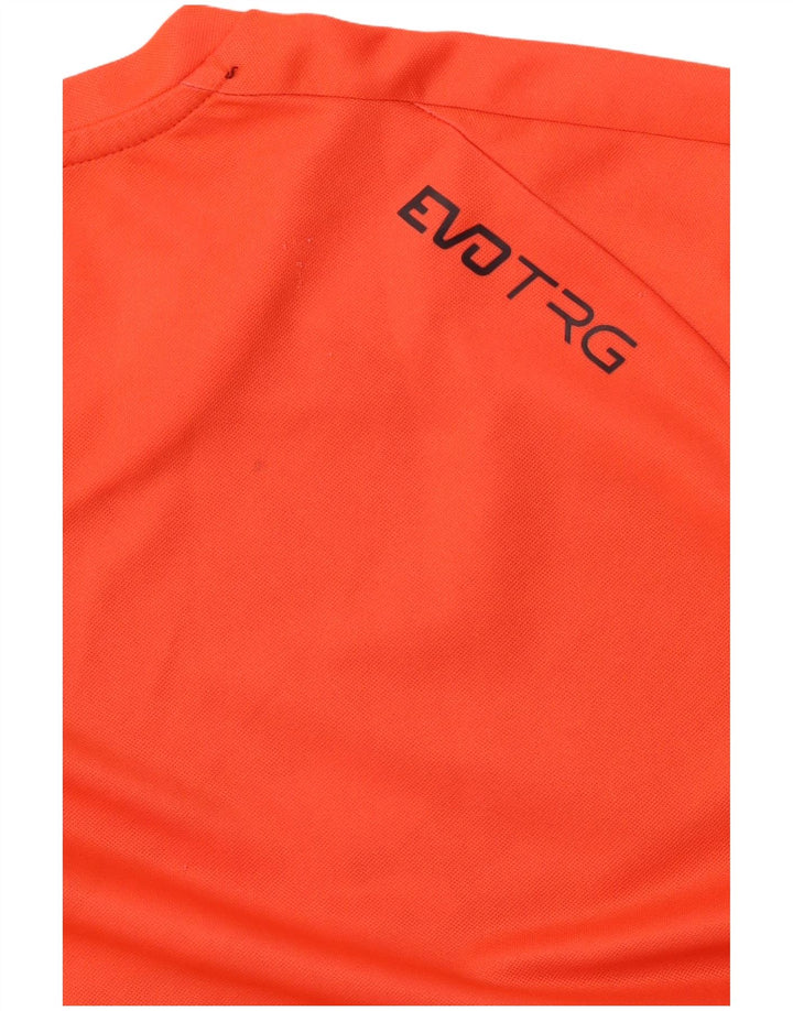 Puma Herren Grafik-T-Shirt-Oberteil Mittelorange kariert