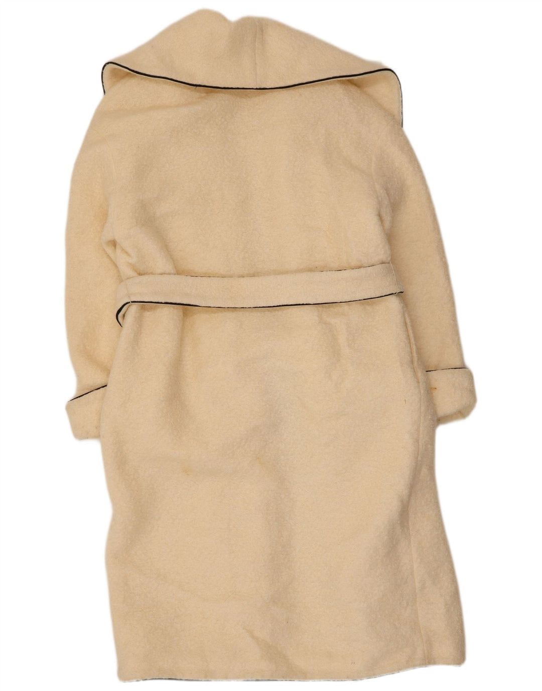 Marks & Spencer Damen Übergroßer Mantel UK 10 Small Beige Wolle