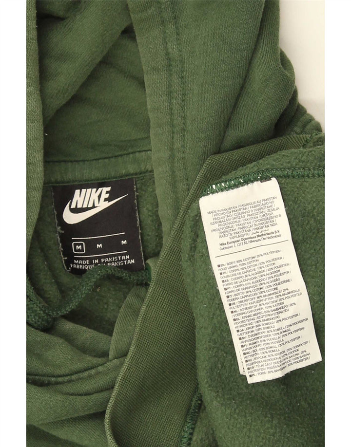 Nike Herren Hoodie Pullover Mittelgrün Baumwolle