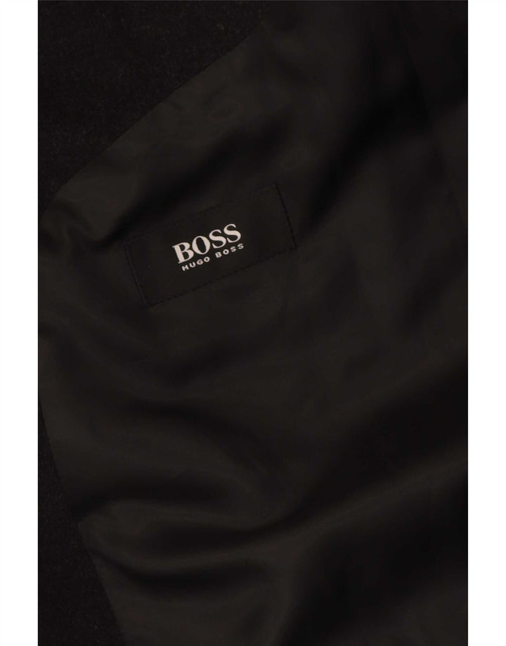 Hugo Boss Herrenmantel UK 40 Large Grau