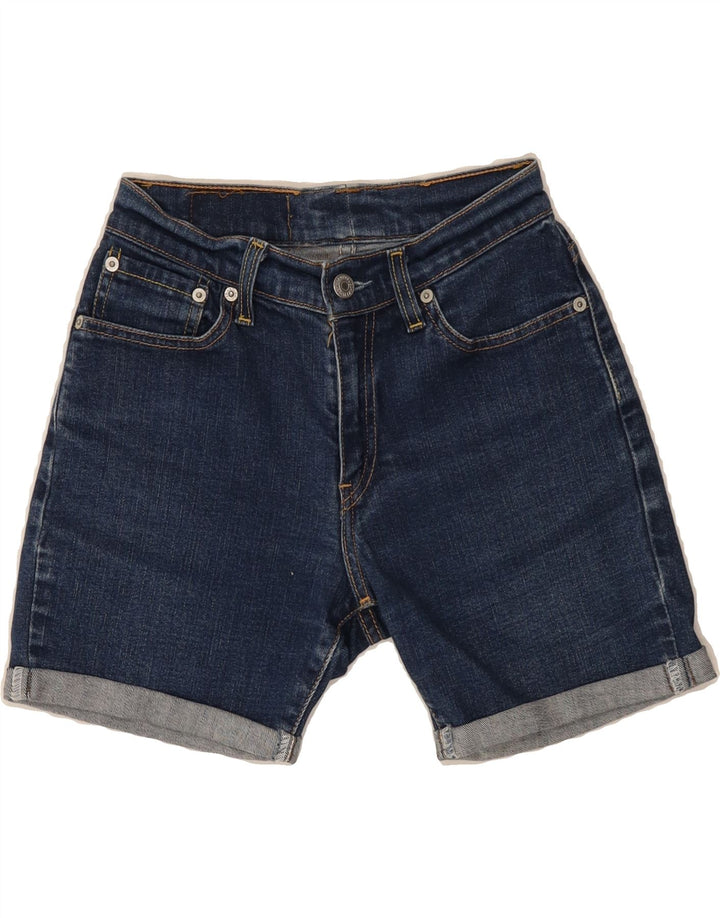 LEVI'S Womens Denim Shorts W28 Medium  Blue Cotton Vintage Levi's and Second-Hand Levi's from Messina Hembry 