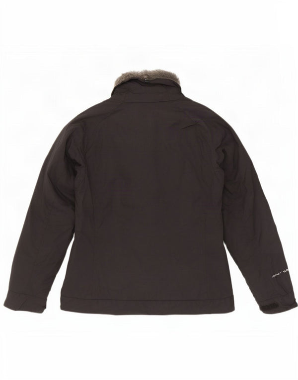 Columbia Damen Skijacke UK 14 Mittelschwarzes Nylon