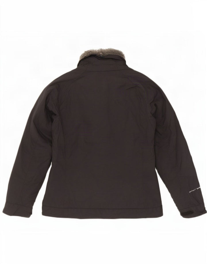Columbia Damen Skijacke UK 14 Mittelschwarzes Nylon