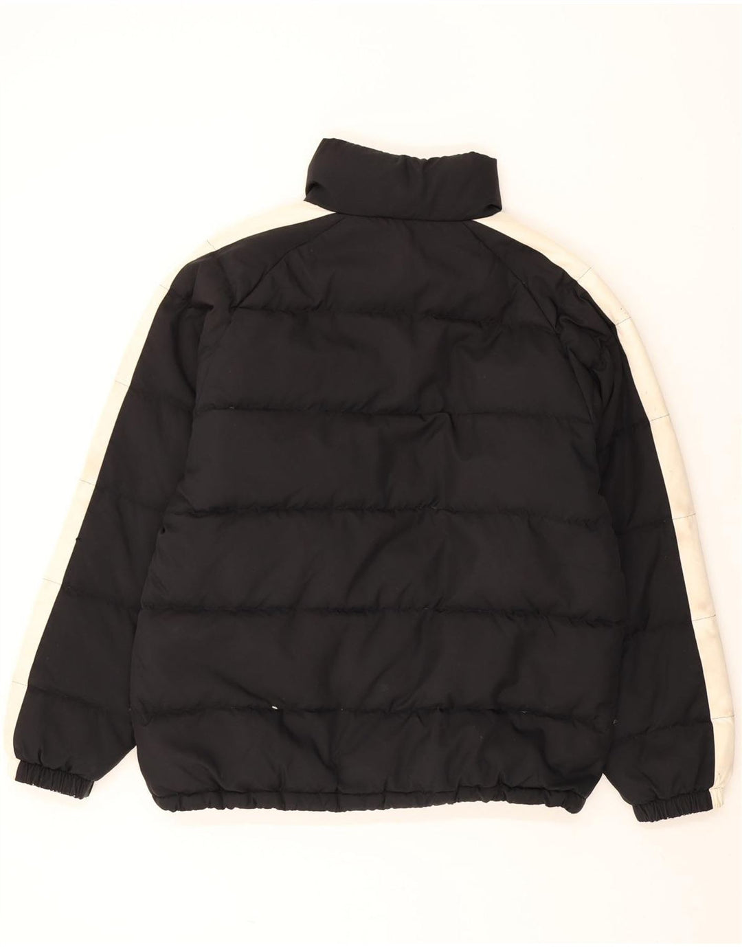 Fila Herren Wattierte Jacke IT 50 Large Schwarz Colourblock Polyester