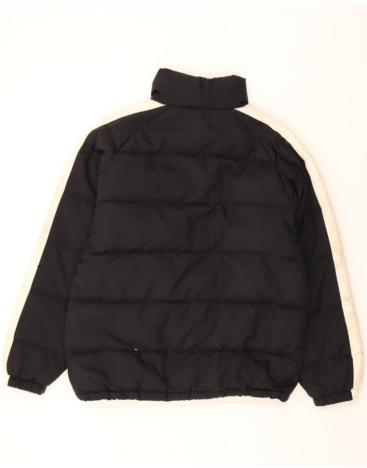Fila Herren Wattierte Jacke IT 50 Large Schwarz Colourblock Polyester