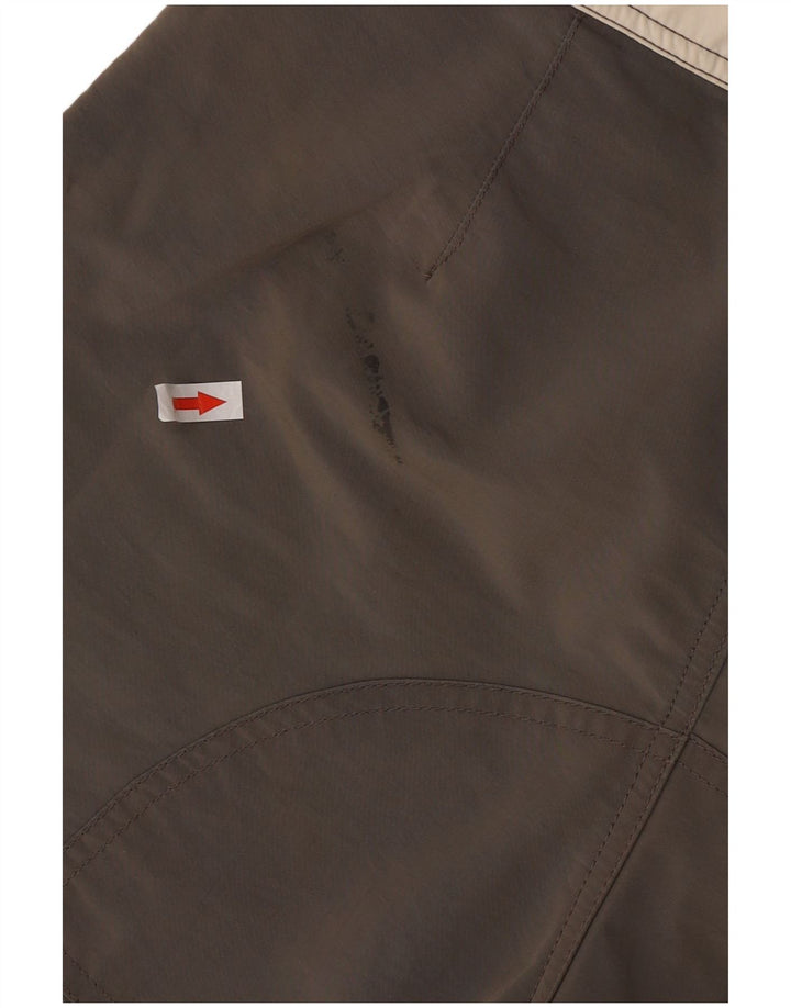 Emporio Armani Herren Graphic Badeshorts IT 48 Mittelgraues Polyamid