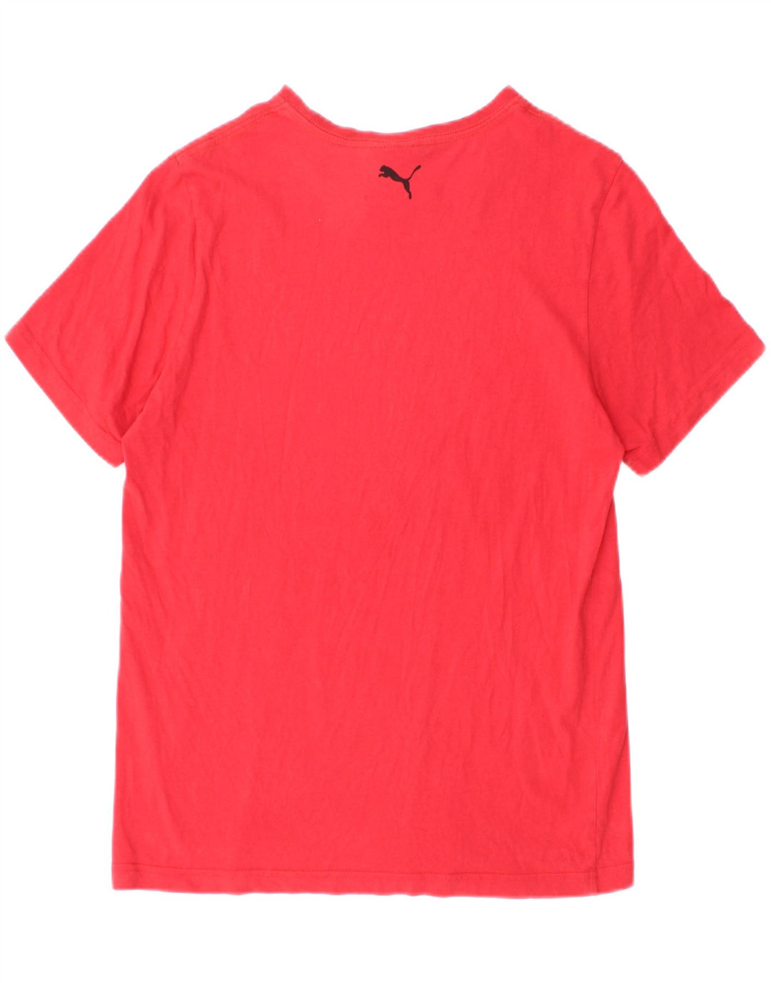Puma Herren Grafik-T-Shirt-Oberteil Mittelrot