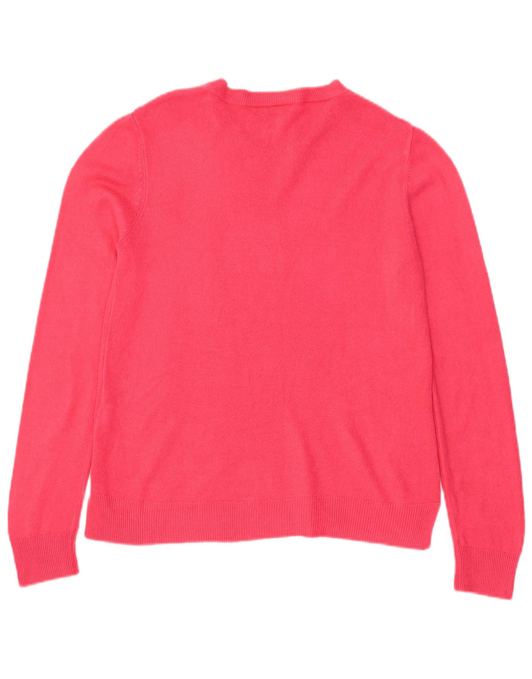 Marks & Spencer Damen-Pullover mit Rundhalsausschnitt, Gr. 12, Mittelrosa