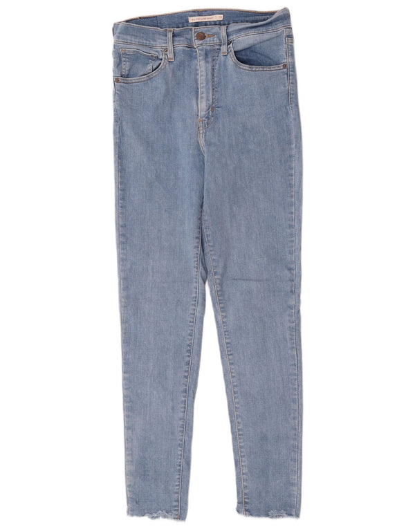 Levi's Damen Skinny Jeans W28 L27 Blaue Baumwolle