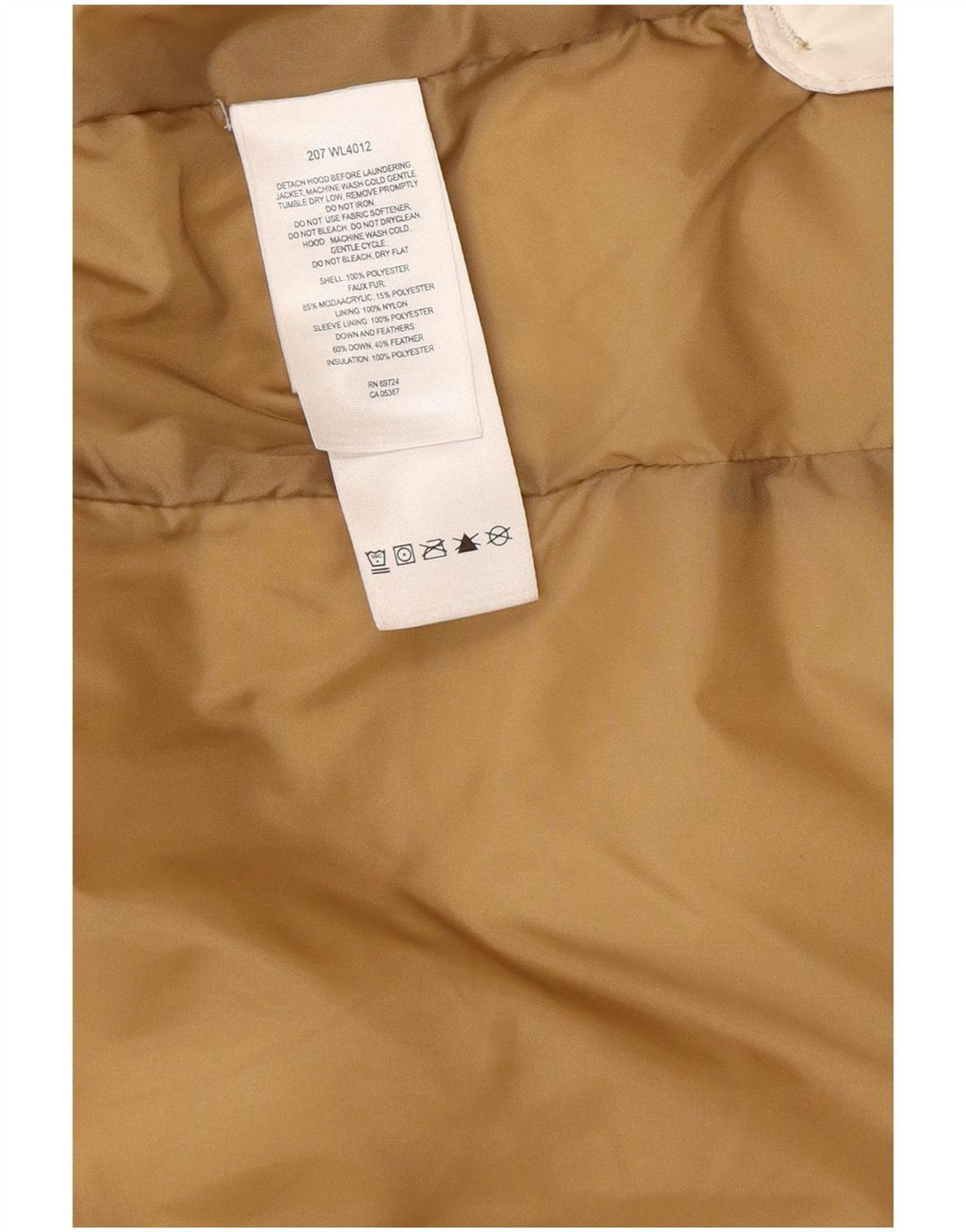 Columbia Damen-Kapuzen-Übergröße, wattierte Jacke, UK 10, Größe S, weiß, Polyester