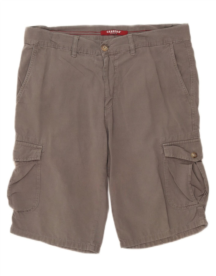 CARRERA Mens Cargo Shorts W34 Large Grey Vintage Carrera and Second-Hand Carrera from Messina Hembry 