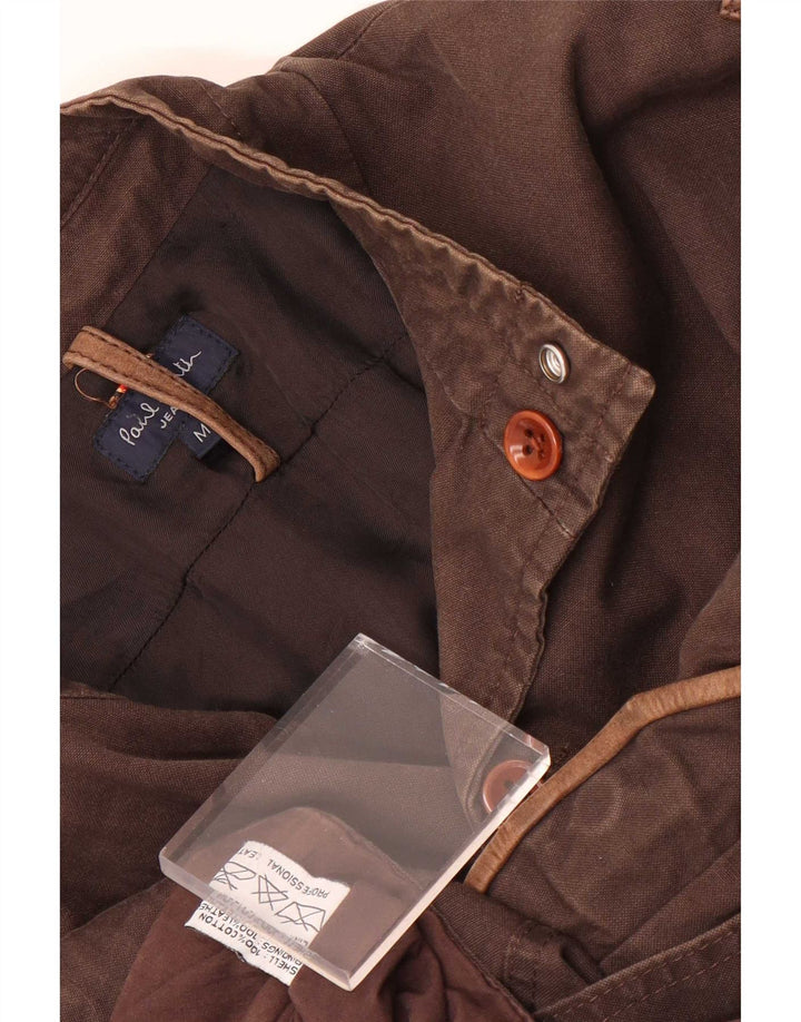 Paul Smith Herren Utility Jacke UK 38 Mittelbraune Baumwolle