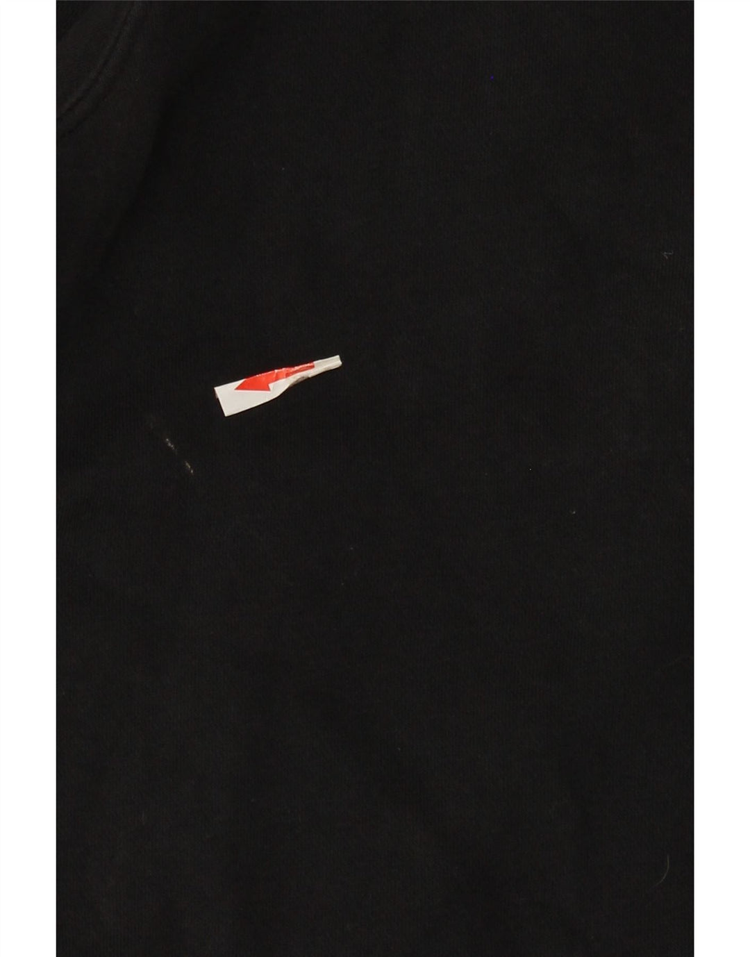 Nike Herren-Sweatshirt mit Reißverschluss am Hals, mittlere schwarze Baumwolle