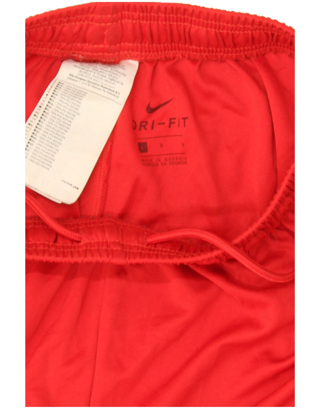 Nike Herren Dri Fit Sportshorts, großes rotes Polyester