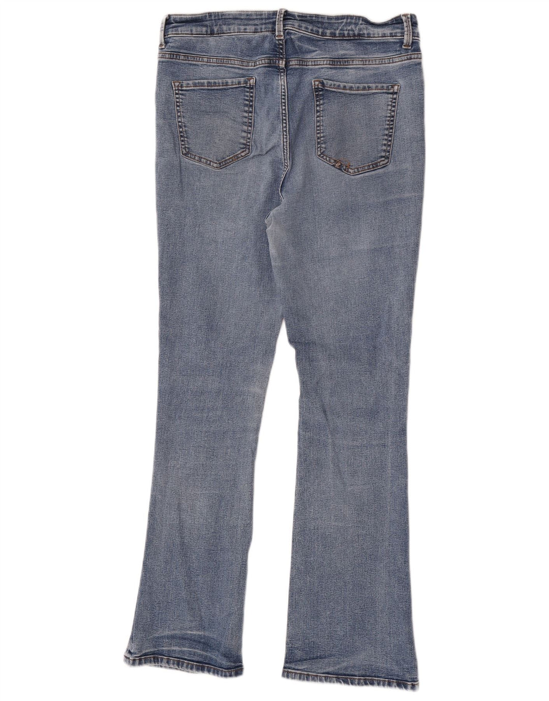 Marks & Spencer Damen The Eva Bootcut Jeans UK 16 Large W34 L30 Blau