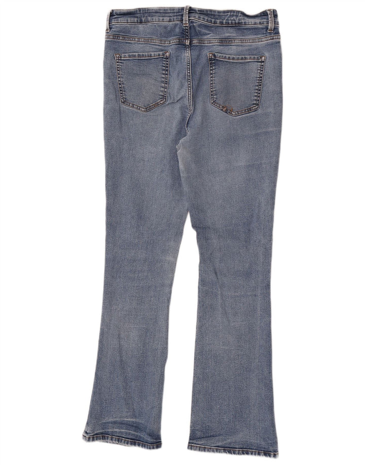 Marks & Spencer Damen The Eva Bootcut Jeans UK 16 Large W34 L30 Blau
