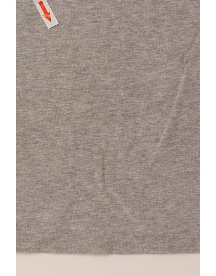 Levi's Herren-Weste, großes Oberteil aus grau gefleckter Baumwolle