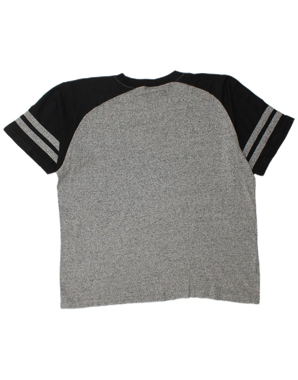 Champion Herren T-Shirt Top XL Grau Farbblock