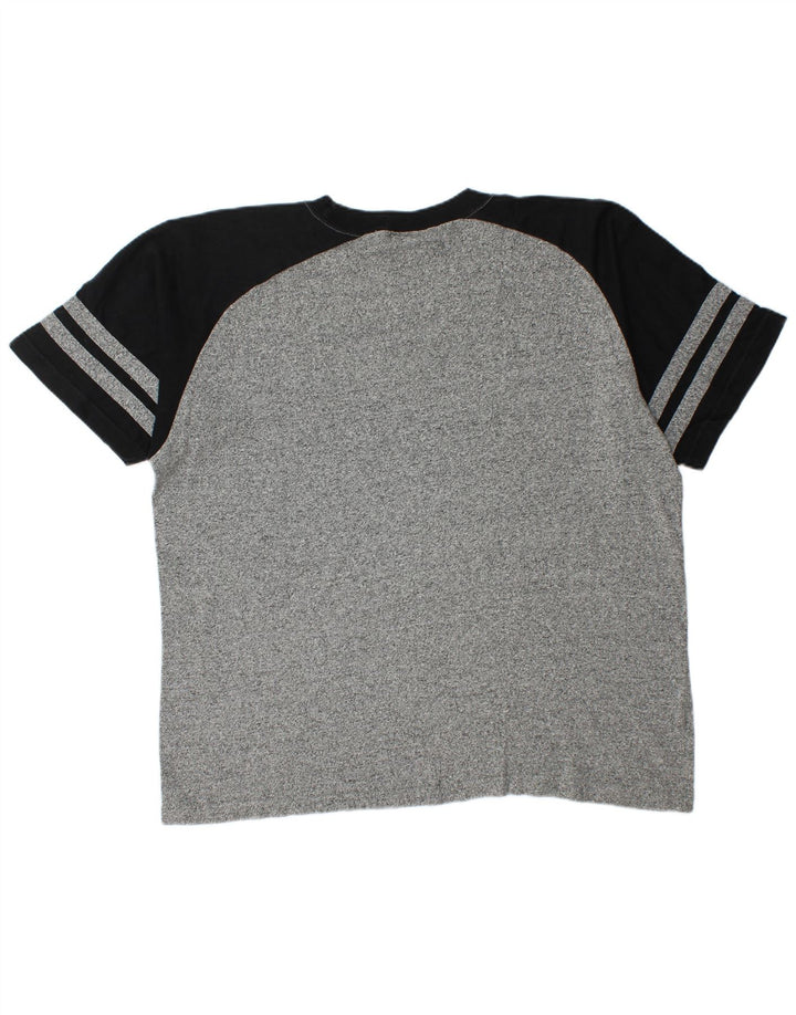 Champion Herren T-Shirt Top XL Grau Farbblock