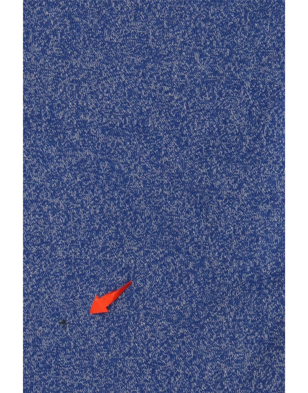 SUPERDRY Herren Real Graphic T-Shirt-Oberteil aus kleiner, blau melierter Baumwolle