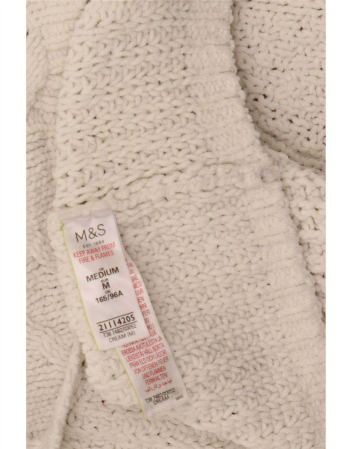 Marks & Spencer Rollkragenpullover für Damen, Gr. 14, Mittelbeige