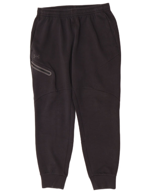 Under Armour Herren-Trainingshose, Jogginghose, Größe L, Schwarz, Polyester