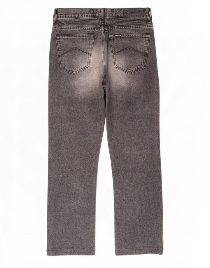 Carrera Herren Straight Jeans W34 L30 Graue Baumwolle