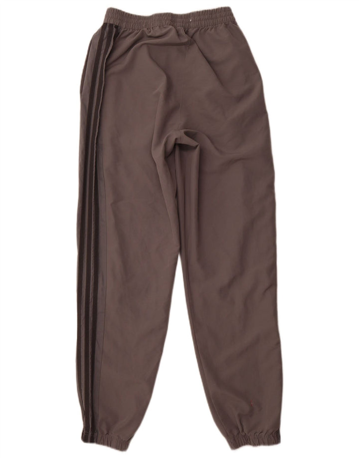 ADIDAS Damen Trainingshose Jogger UK 10 Small Grau Polyester