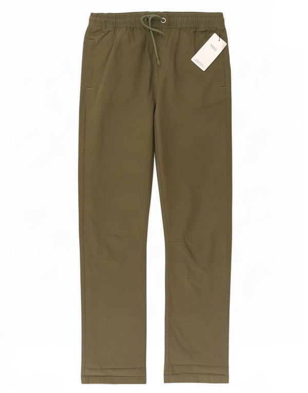 Gerade Chino-Hose von Marks & Spencer für Jungen, 13–14 Jahre, W28, L29, Khaki