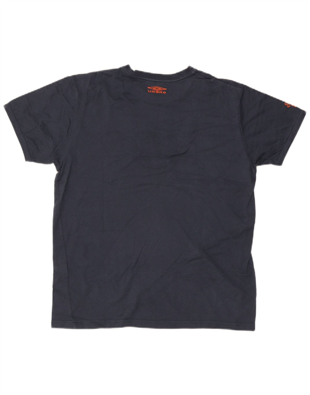 Umbro Herren-T-Shirt mit Grafik, mittlere marineblaue Baumwolle