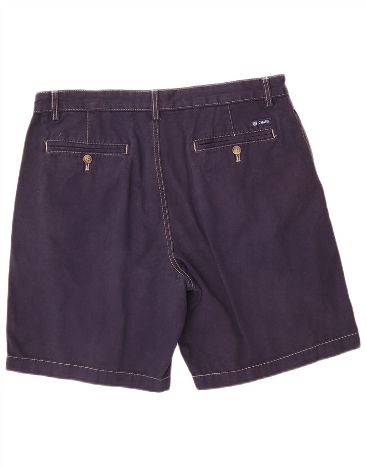 Chaps Herren-Chinoshorts, Größe L, W34, Marineblau, Baumwolle