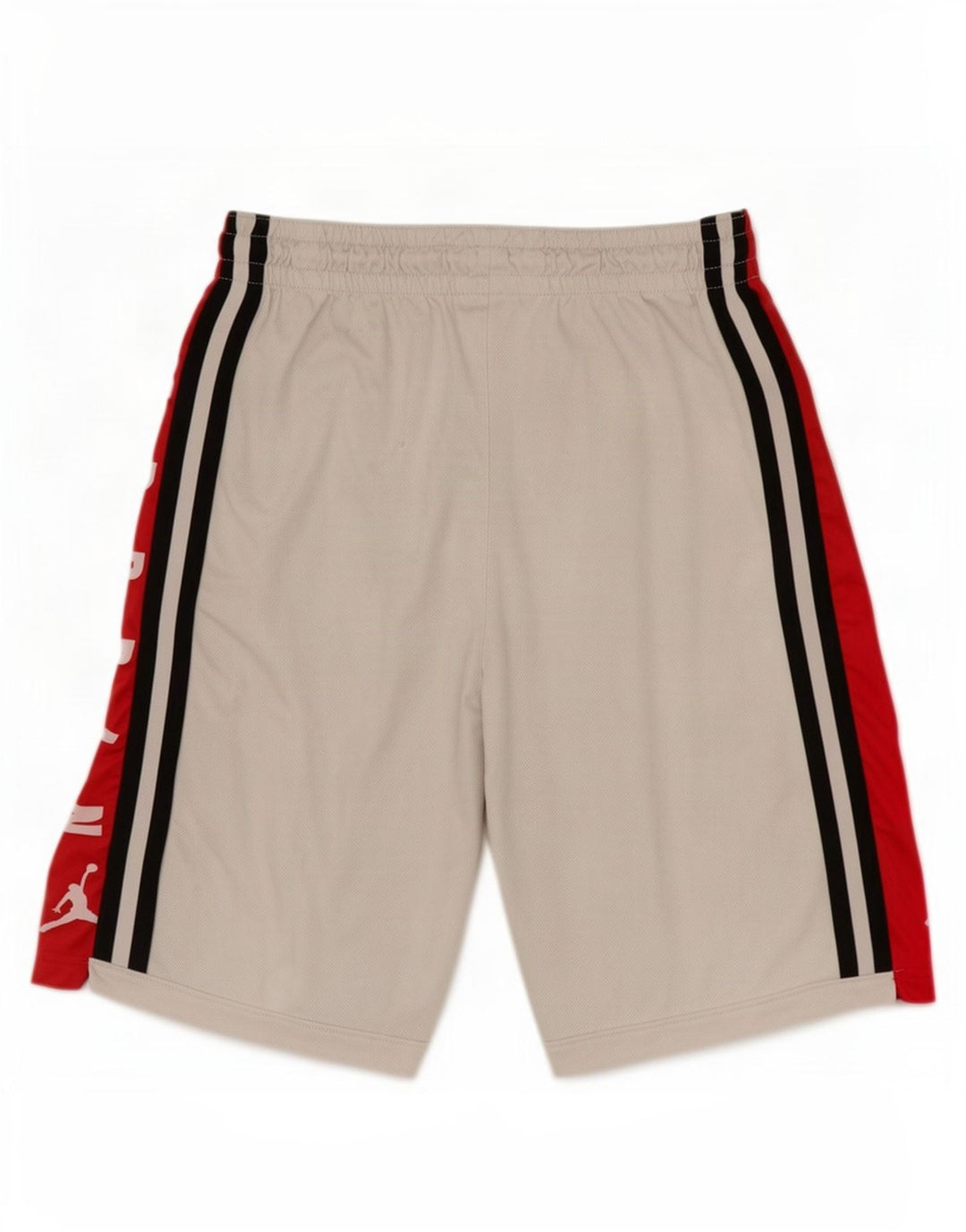 Jordan Herren-Sportshorts mit Grafik, mittelweißes Farbblock-Polyester