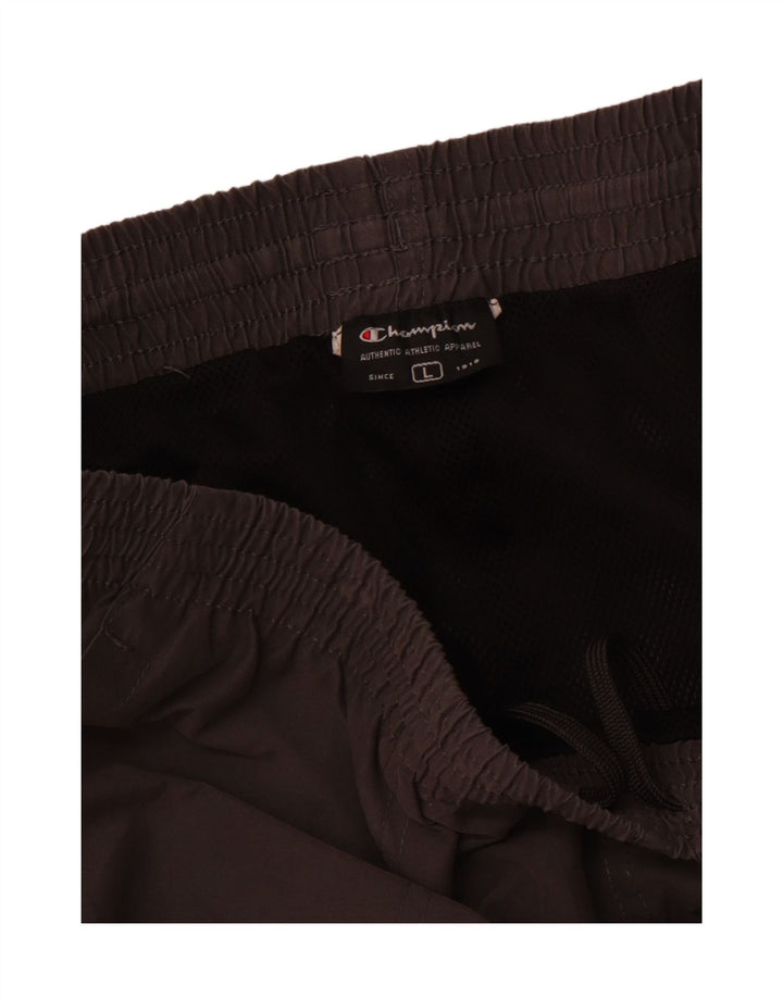 CHAMPION Herren-Trainingshose, Größe L, Grau