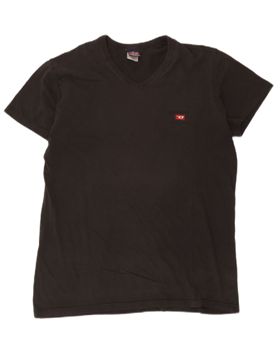 Diesel Herren T-Shirt Top XL Schwarz