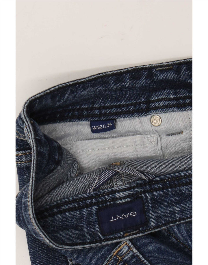 Gant Herren Slim Jeans W32 L31 Blau
