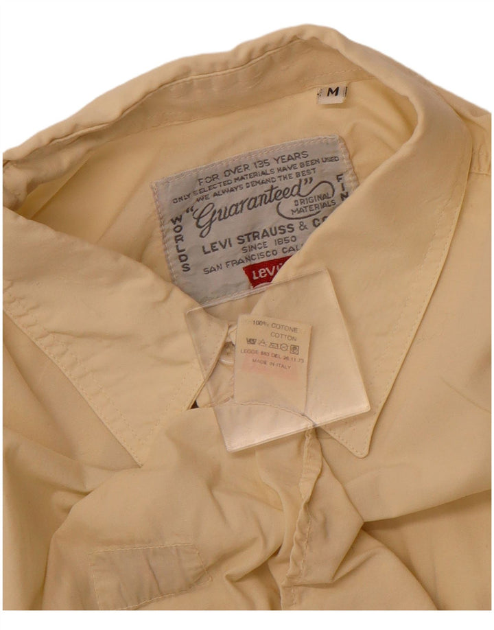 LEVI'S Herren-Kurzarmhemd aus Baumwolle in Mittelbeige