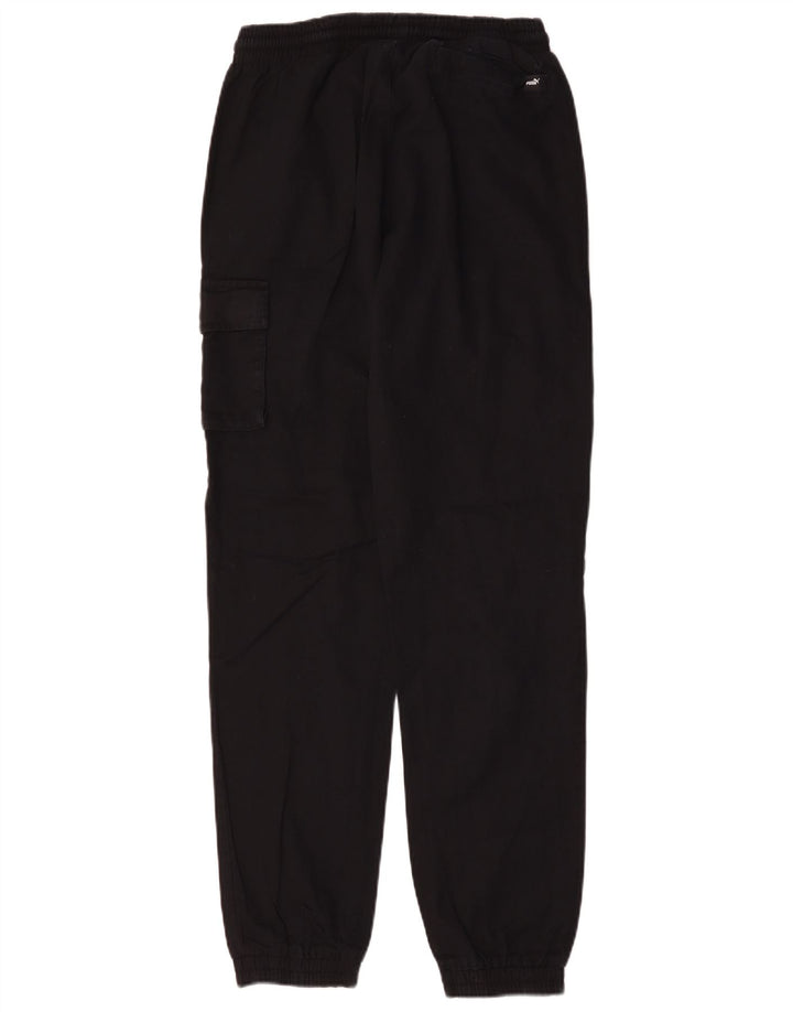 Puma Herren Cargo Graphic Trainingshose Jogger Mittelschwarze Baumwolle
