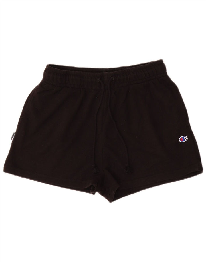 CHAMPION Damen Sportshorts UK 14 Mittelschwarze Baumwolle